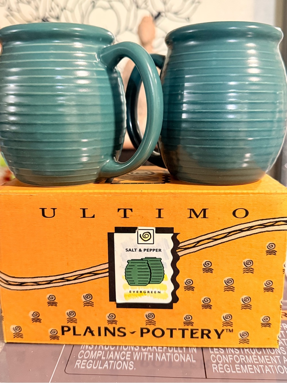 Evergreen Green Salt & Pepper Shakers - Set of 2